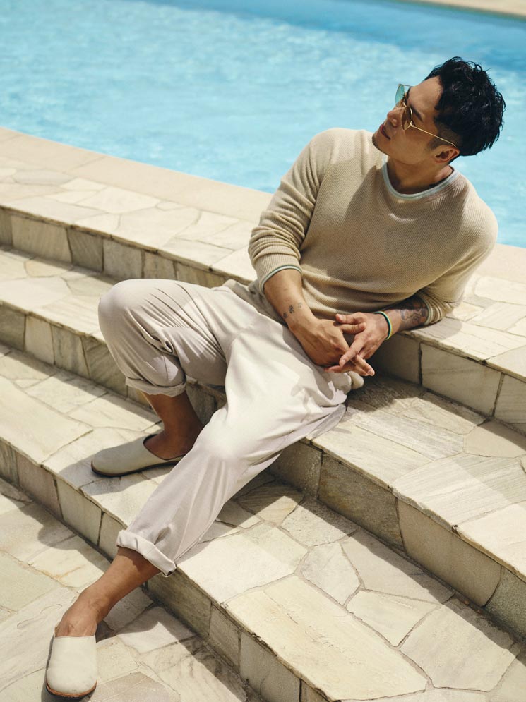 1PIU1UGUALE3 RELAX 2023SUMMER VISUAL｜飯田将成が魅せる大人リッチな