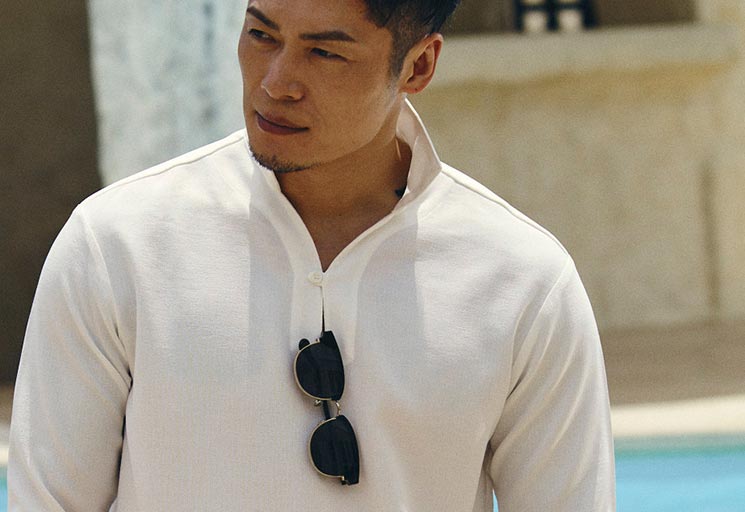 1PIU1UGUALE3 RELAX(ウノピゥウノウグァーレトレ リラックス)飯田将成着用