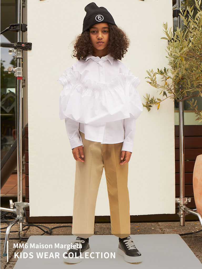 MM6 MAISON MARGIELA Kids Junior ジップアップショートダウン