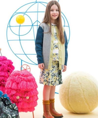 MARNI(マルニ)Kids & Junior フラワープリントボックスプリーツスカート