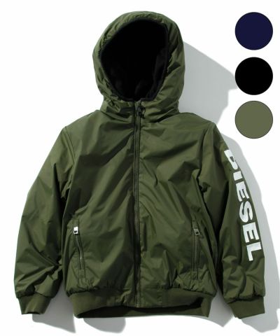 DIESEL(ディーゼル)Kids & Junior フーディーブルゾン/ジャケット/コート