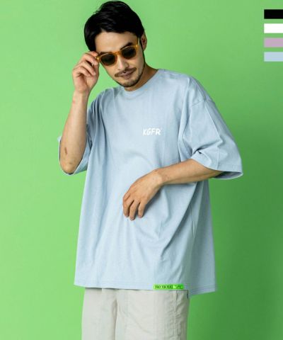 KGFR(カガフリ)リフレクターロゴカットソー/抗菌/防臭/接触冷感/Tシャツ/TEE/