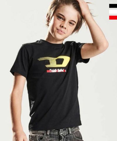 送料無料 DIESEL ディーゼルキッズ Tシャツパンツセットアップ