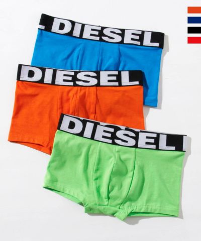 DIESEL(ディーゼル)Kids & Junior 下着ボクサーパンツ3点セットアンダーウェア