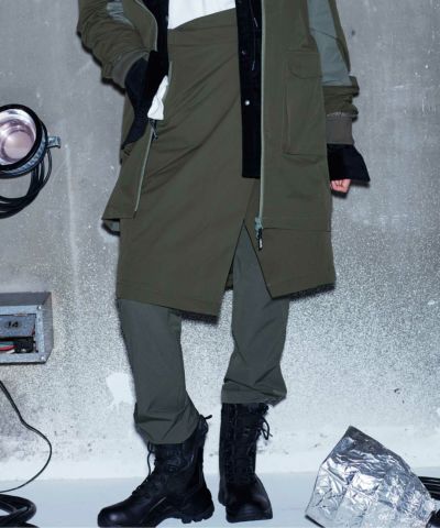 +phenix(プラスフェニックス)Padding Wrap Skirt ラップスカート/中綿