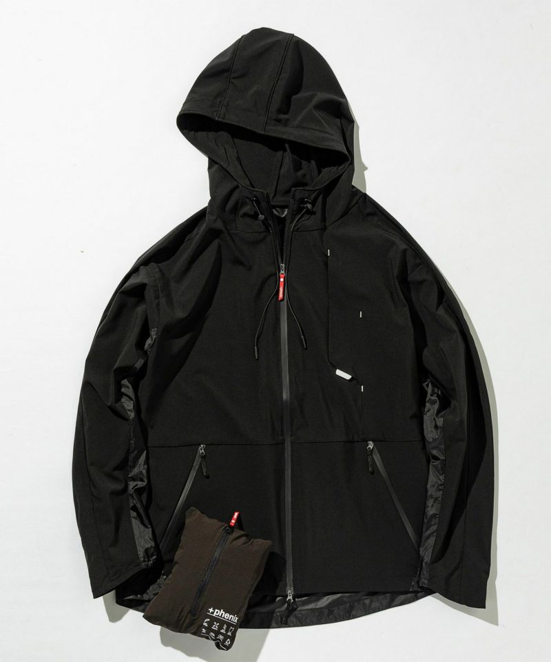 phenix(プラスフェニックス)撥水加工 Airy Pocketable Mountain Parka 