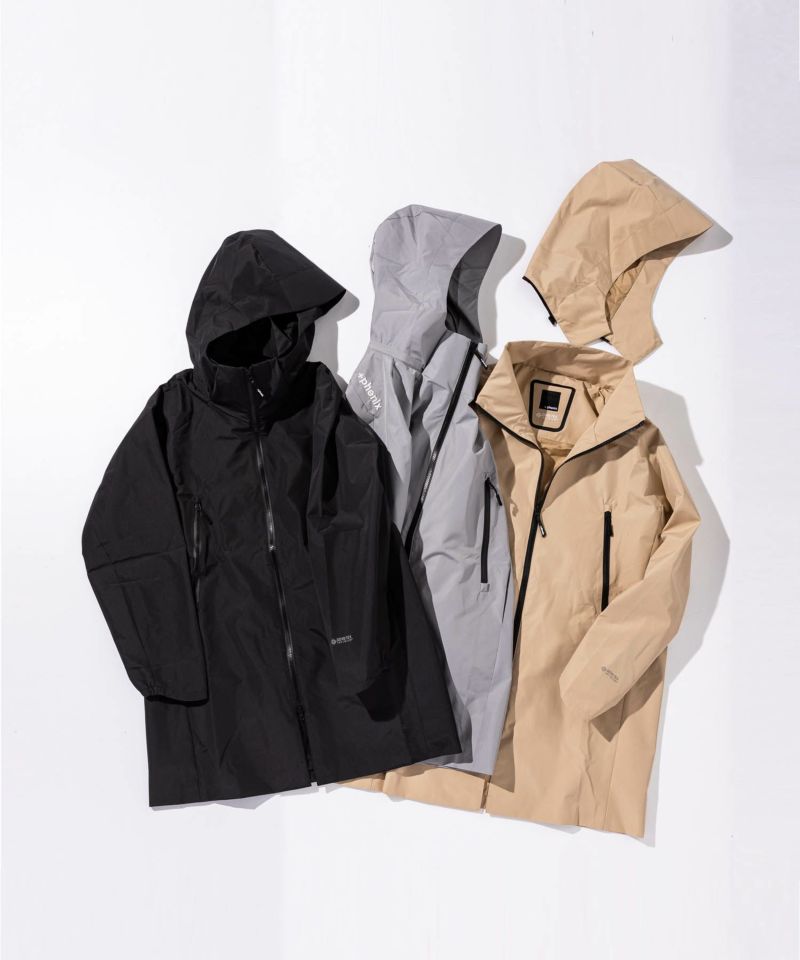 phenix(プラスフェニックス)GORE-TEX INFINIUM stand-up collar Hooded