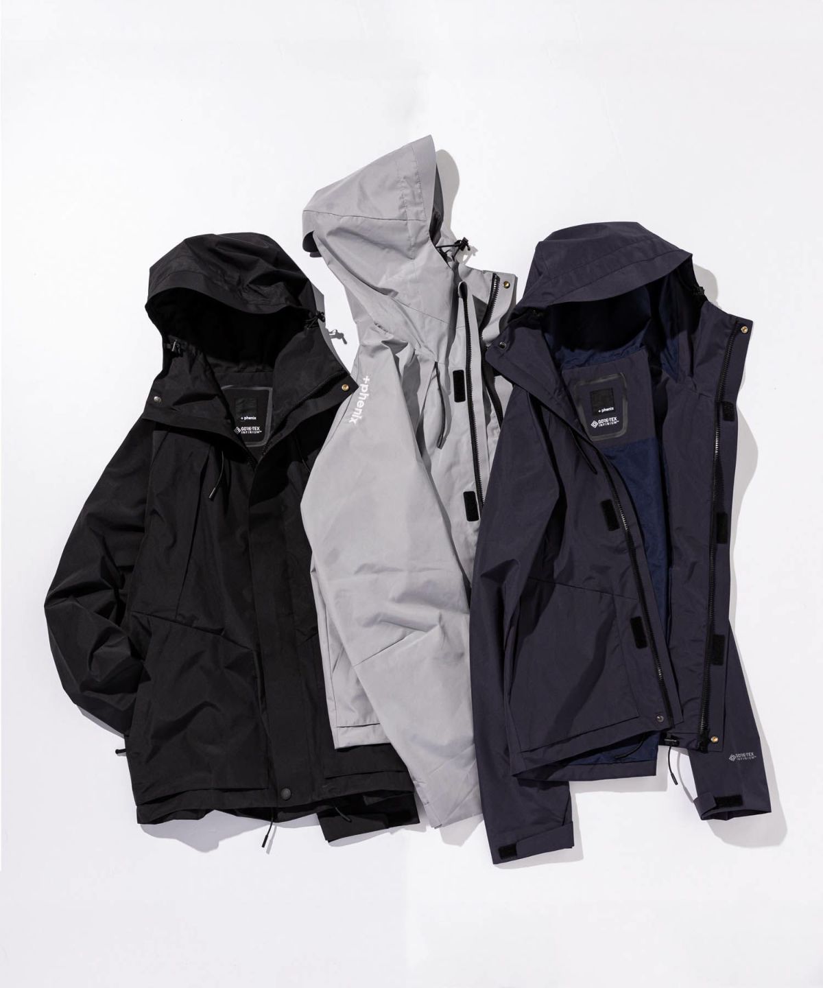 phenix(プラスフェニックス)GORE-TEX INFINIUM Mountain Parka/マウンテンパーカー /ブルゾン/ジャケット/ジャンパー/ゴアテックスインフィニアム/撥水 | SHIFFON公式通販サイト｜SHIFFON ONLINE STORE