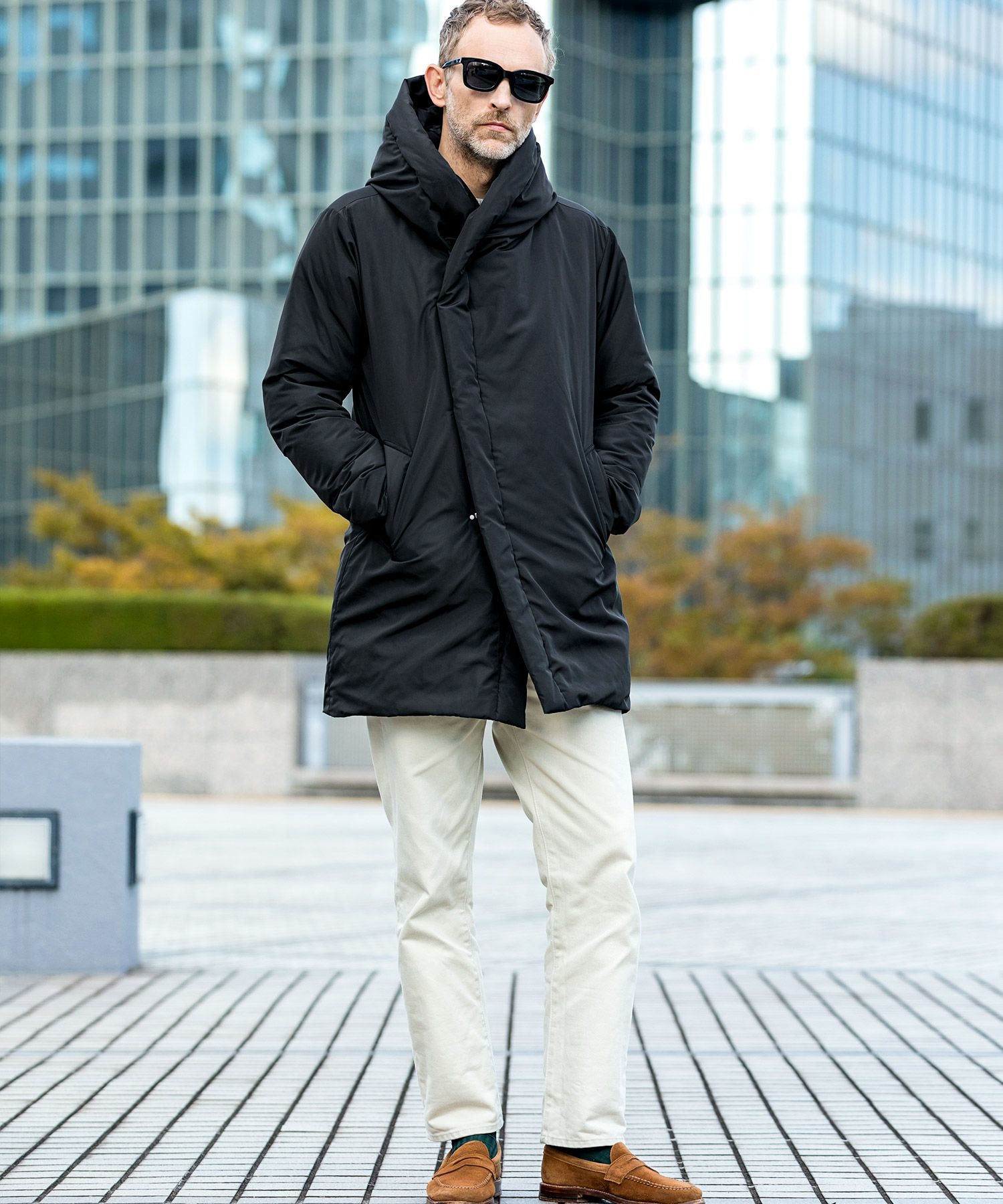 AKM Contemporary(エイケイエムコンテンポラリー)ダウンラップコート  