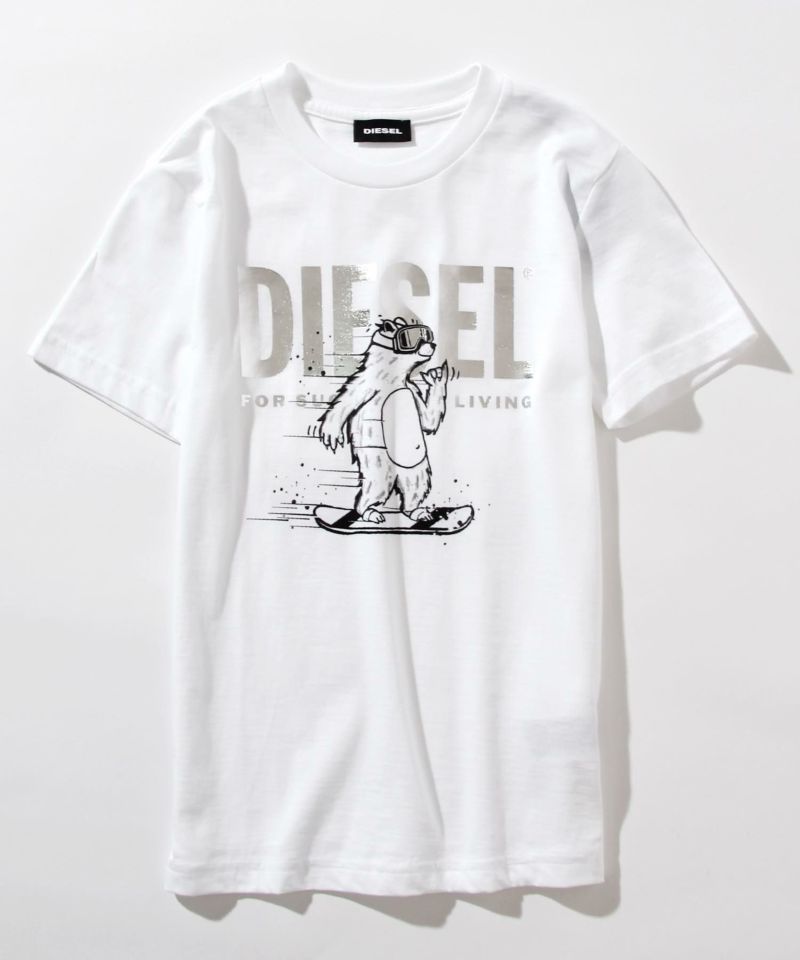 DIESEL(ディーゼル)Kids & Junior プリント半袖Tシャツカットソー