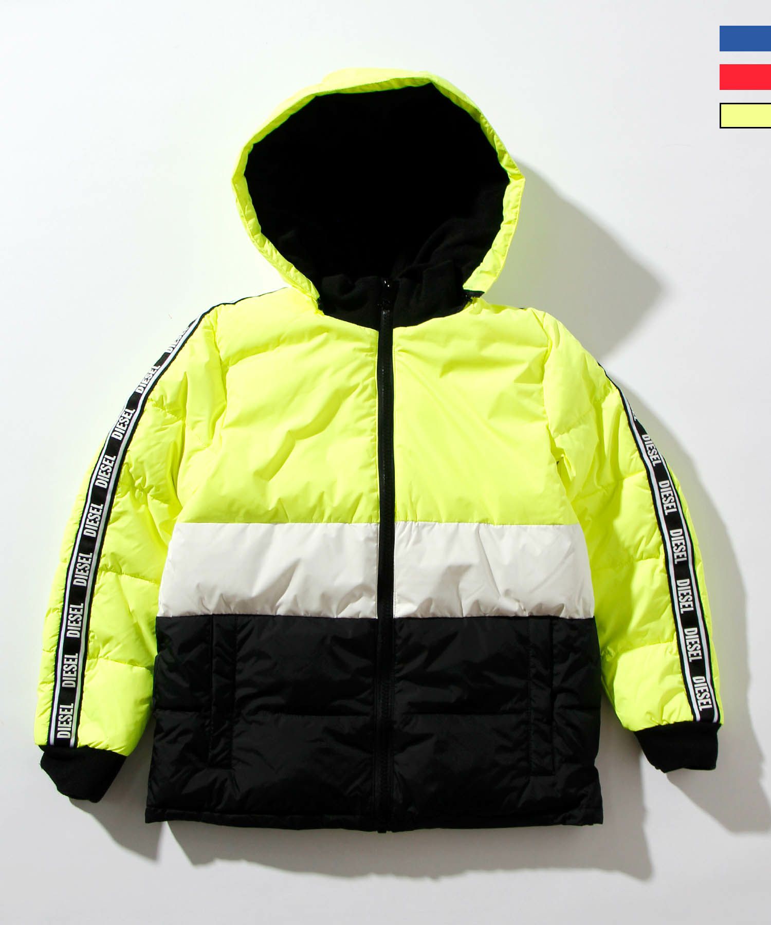 DIESEL(ディーゼル)Kids & Junior フーディーパディングジャケット 