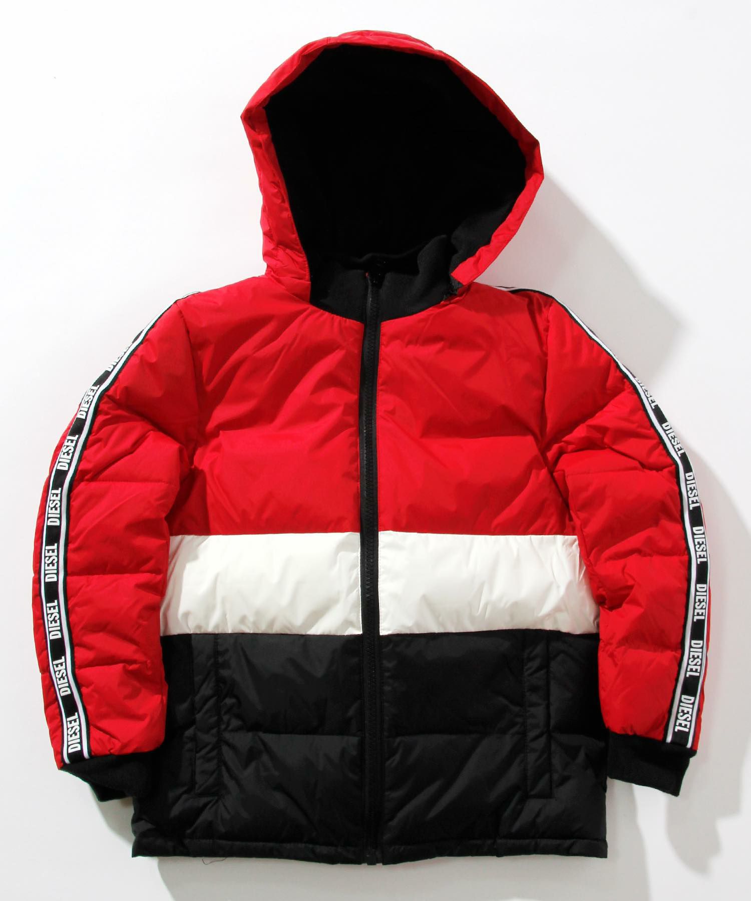 DIESEL(ディーゼル)Kids & Junior フーディーパディングジャケット 