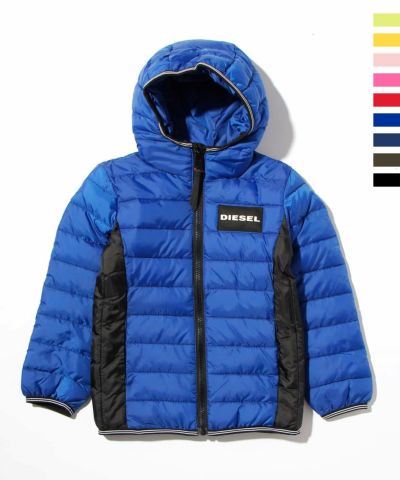DIESEL(ディーゼル)Kids & Junior フーディーパディングジャケットブルゾン