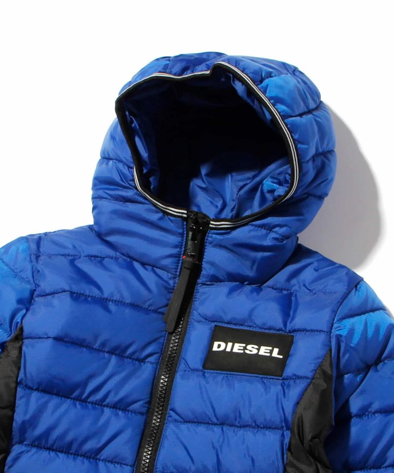 DIESEL(ディーゼル)Kids & Junior フーディーパディングジャケット