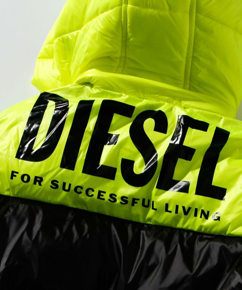 DIESEL(ディーゼル)Kids & Junior フーディーパディングジャケット
