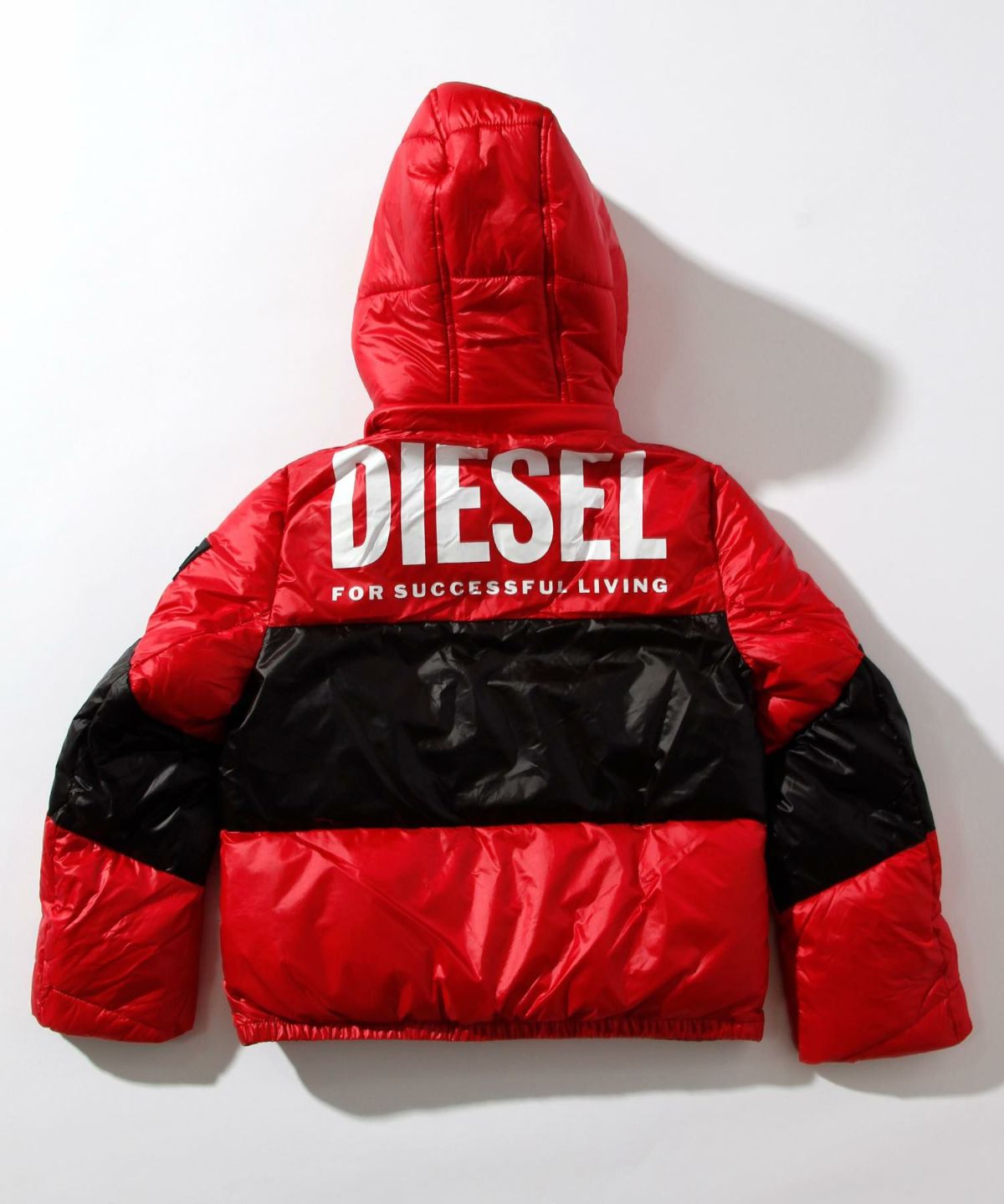 DIESEL(ディーゼル)Kids & Junior フーディーパディングジャケット 