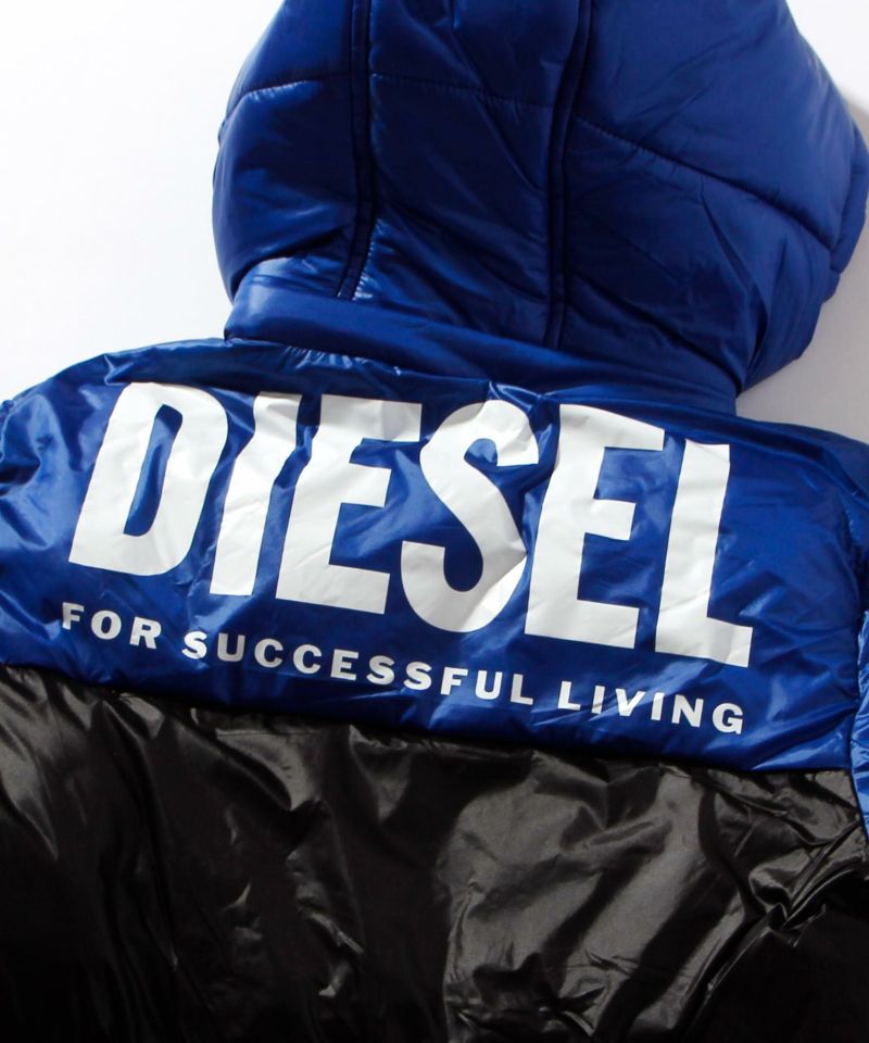 DIESEL(ディーゼル)Kids & Junior フーディーパディングジャケット