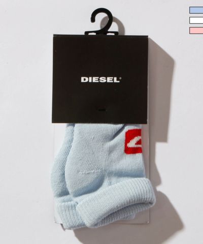 DIESEL(ディーゼル)Baby ブランドロゴ入り靴下