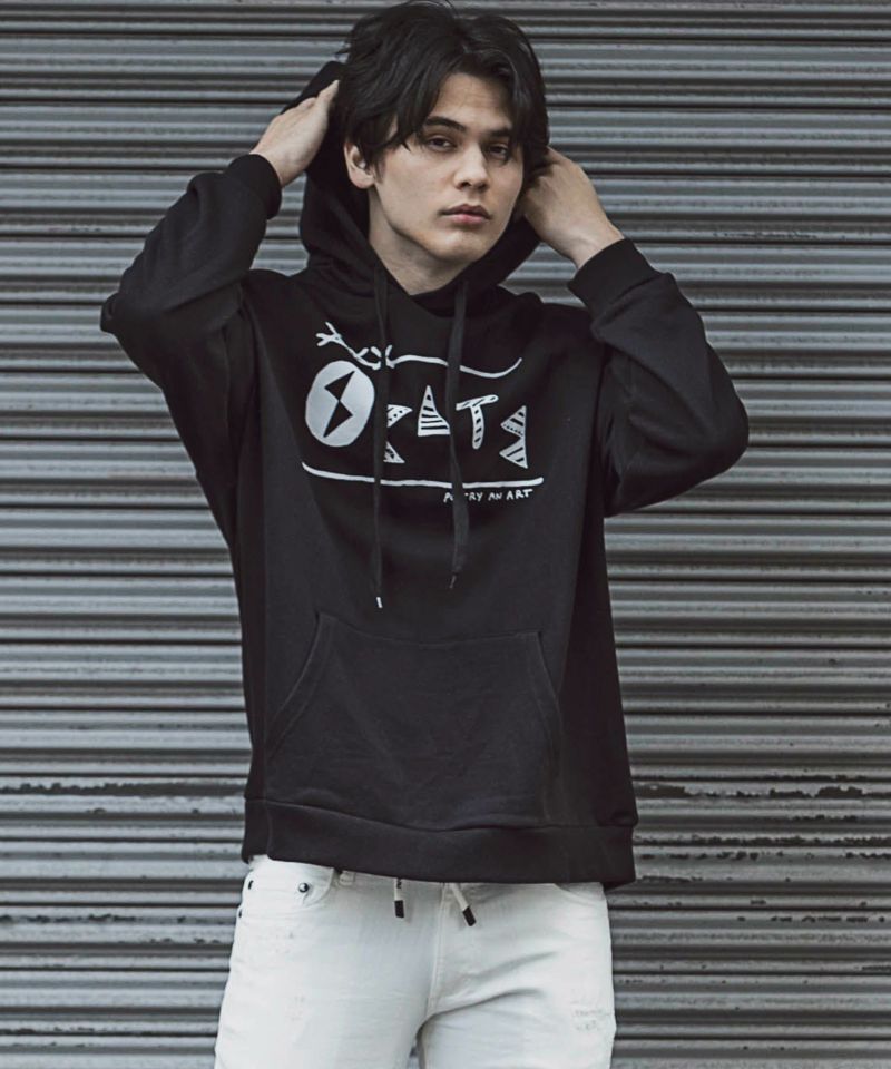 Mark Gonzales(マーク ゴンザレス)スウェットプルオーバーフーディー