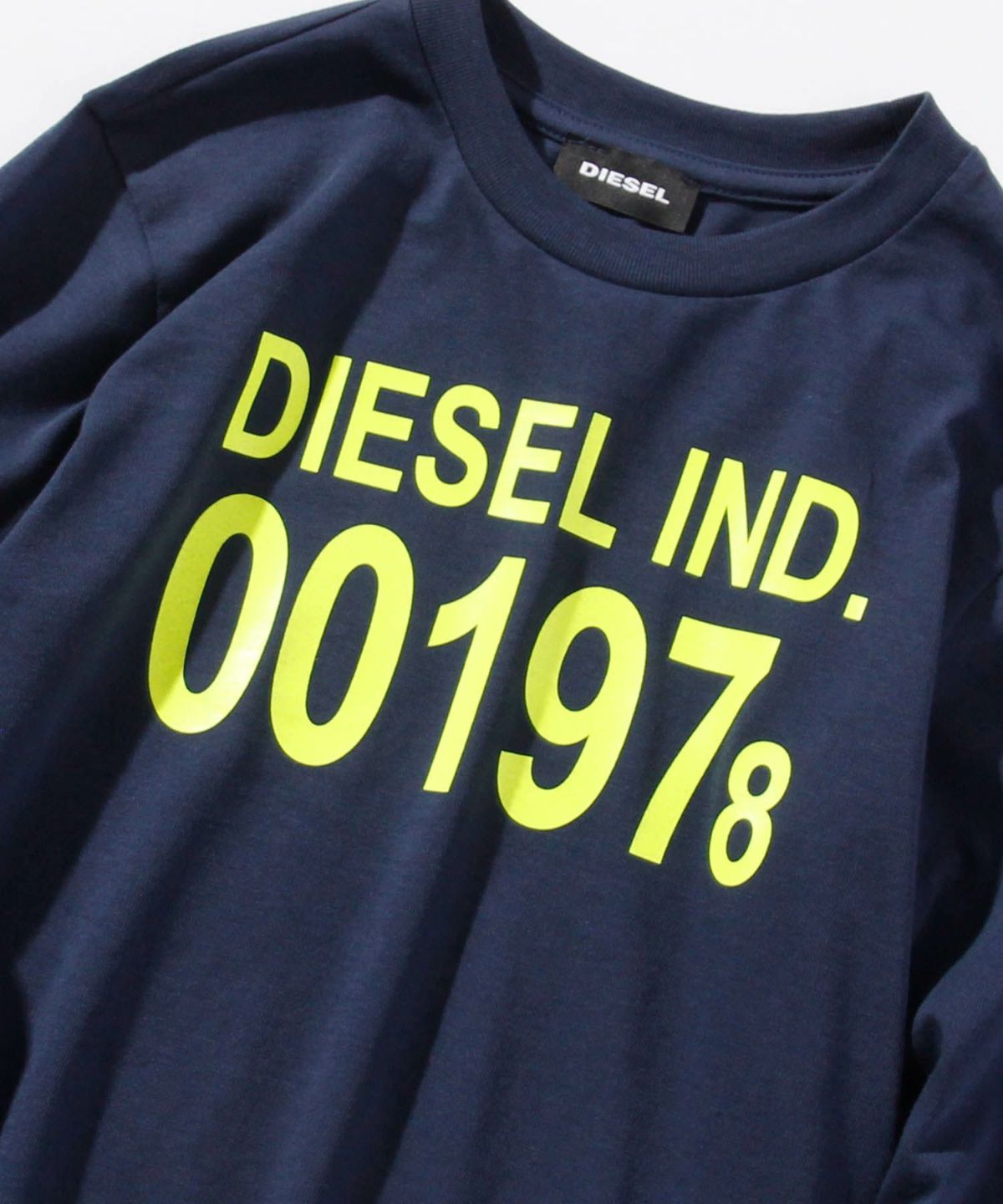 DIESEL(ディーゼル)Kids & Junior プリント長袖ロンTカットソー