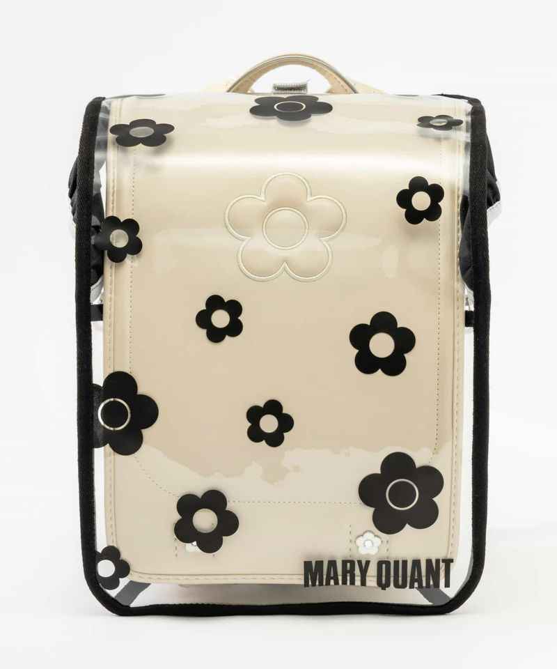 MARY QUANT(マリークヮント)ランダムフラワークリアランドセルカバー