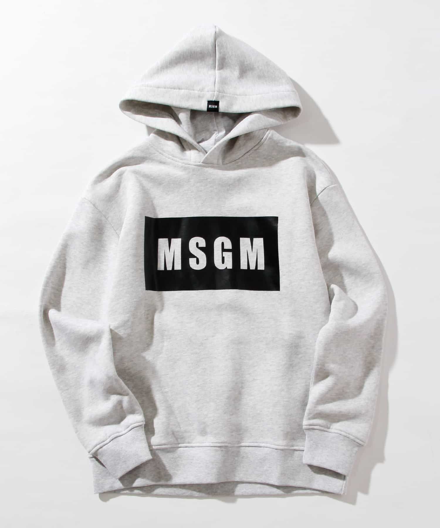MSGM(エムエスジーエム)Kids & Junior プールオーバーパーカー  