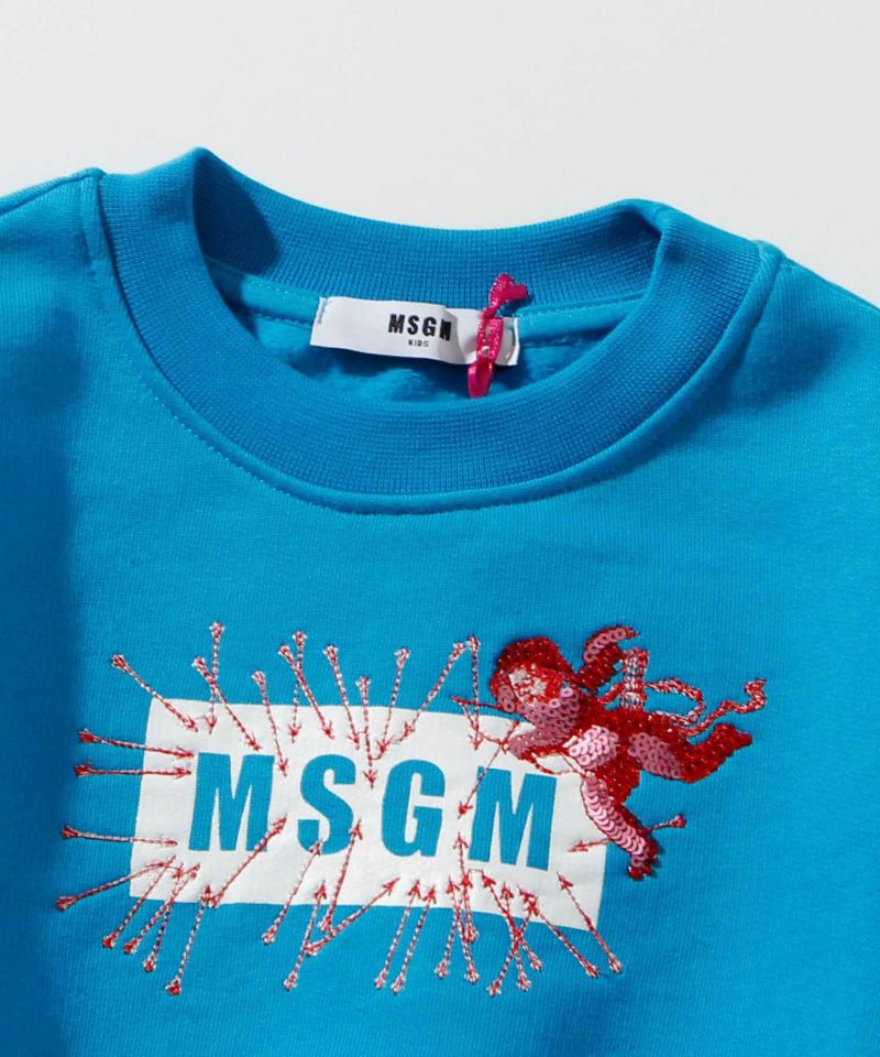 MSGM(エムエスジーエム)Kids & Junior スウェットプールオーバー