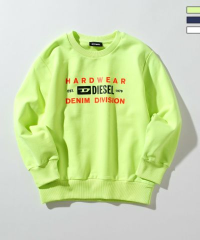 DIESEL(ディーゼル)Kids & Junior プリント長袖スウェットカットソー
