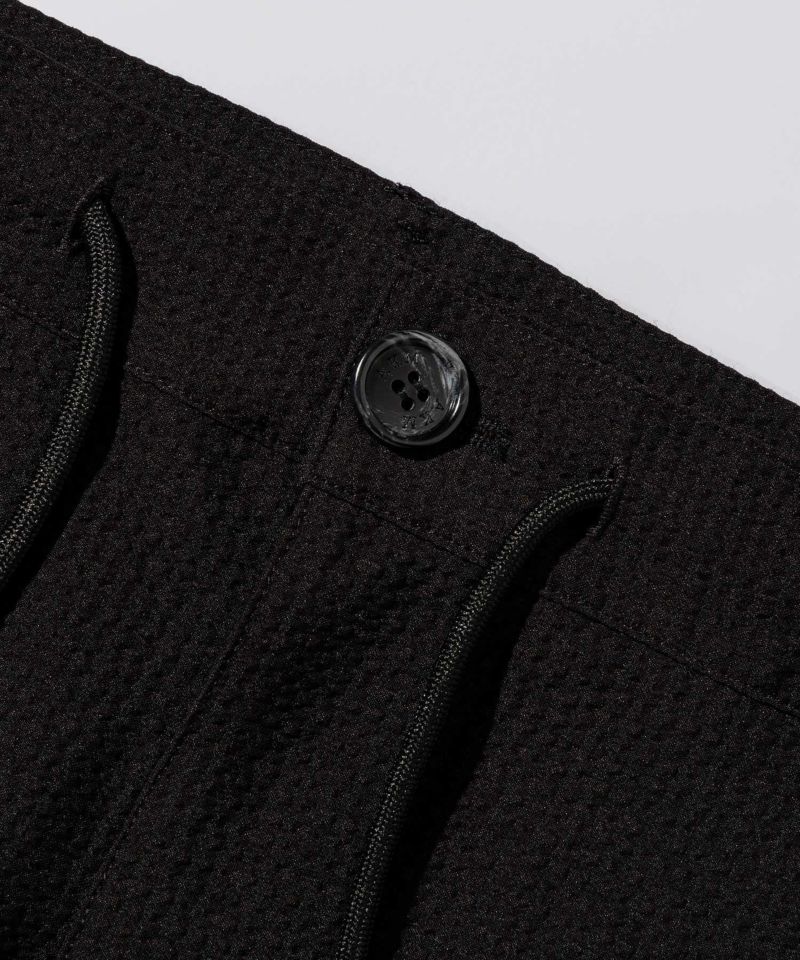 【新品】エイケイエムAKM パンツ ストレッチ ブラック 黒 切り替えデザインL AKM Contemporary エイケイエムコンテンポラリー ナイロン 4WAY