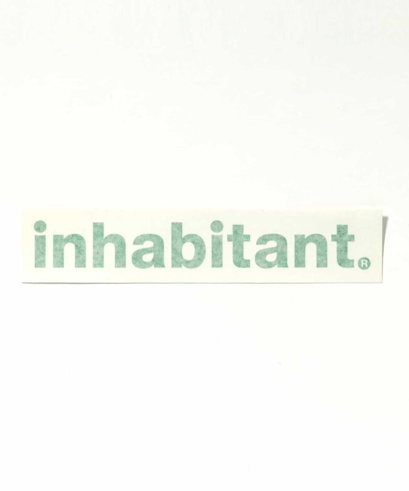 inhabitant(インハビタント)Inhabitant logo sticker ステッカー