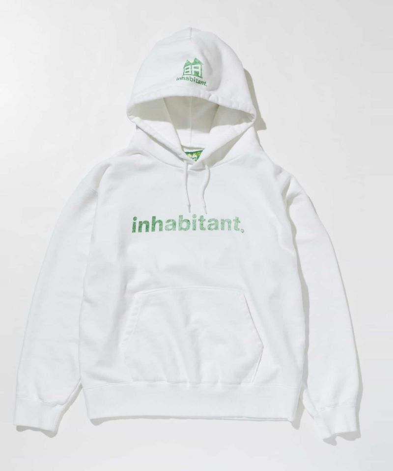 inhabitant(インハビタント)Logo Foodie パーカー/フーディー/プル