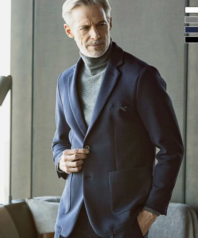 1PIU1UGUALE3 RELAX(ウノピゥウノウグァーレトレ リラックス)グラデーションロゴジャケット