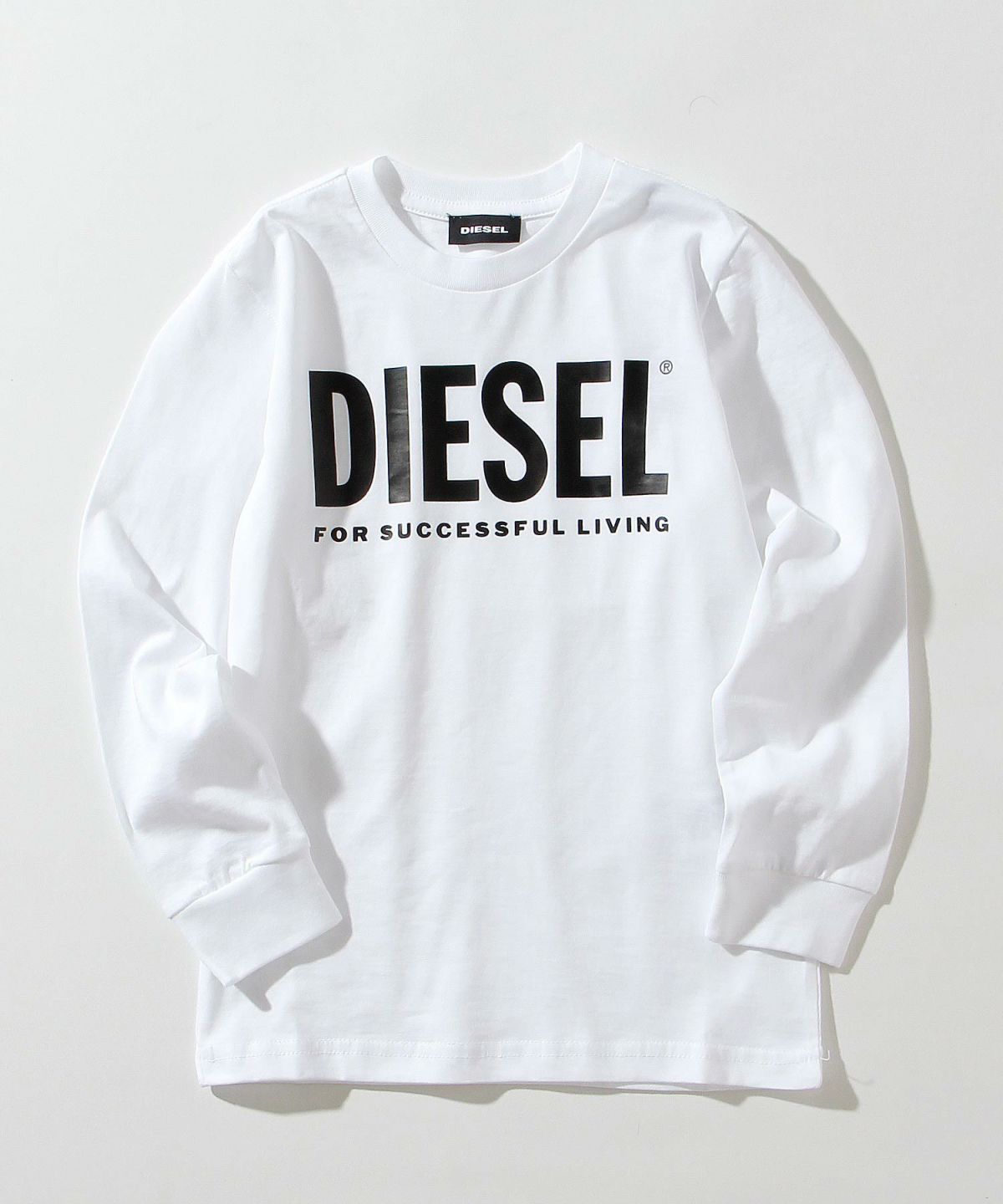 DIESEL(ディーゼル)Baby ブランドロゴ長袖Tシャツカットソー