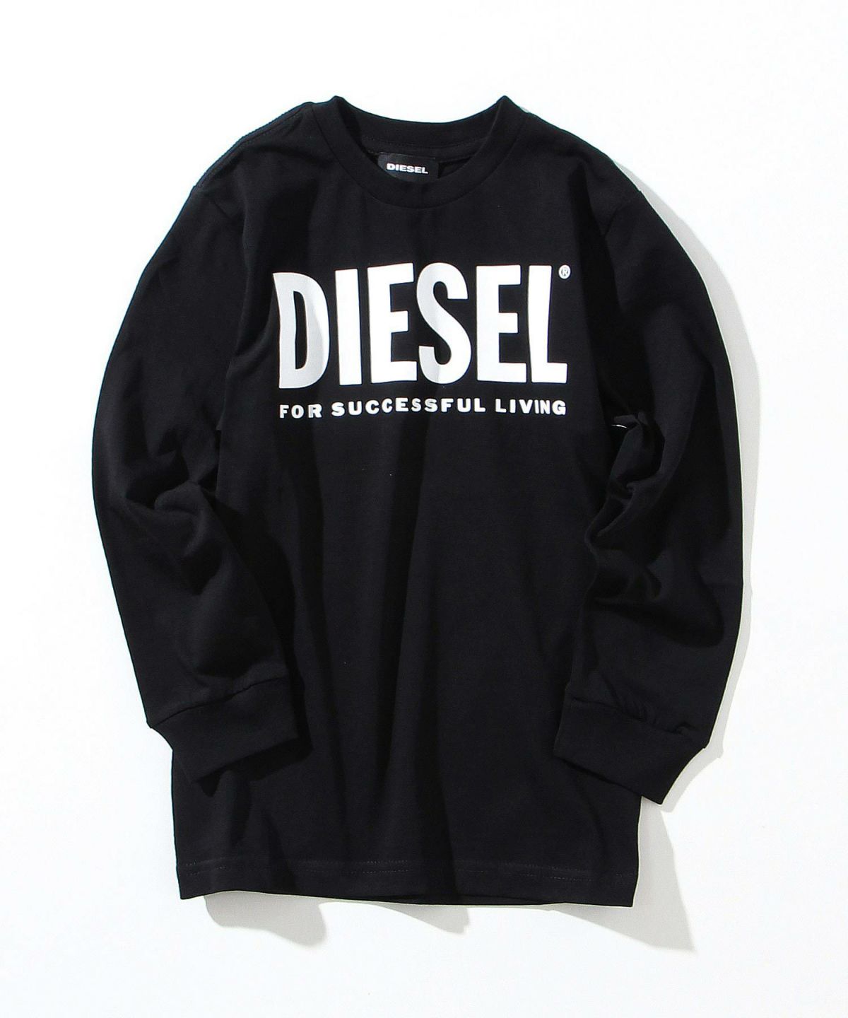 DIESEL(ディーゼル)Baby ブランドロゴ長袖Tシャツカットソー