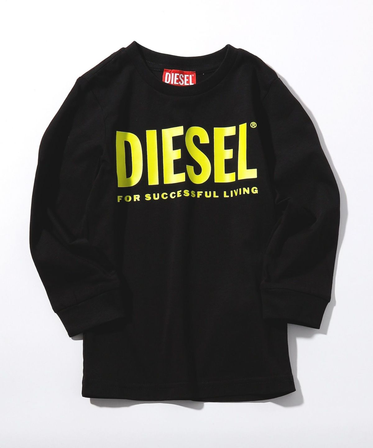 DIESEL(ディーゼル)Baby ブランドロゴ長袖Tシャツカットソー