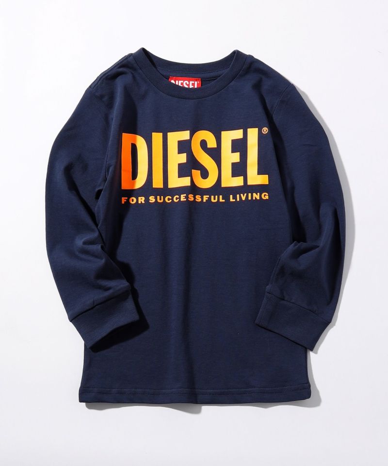 DIESEL(ディーゼル)Baby ブランドロゴ長袖Tシャツカットソー | SHIFFON