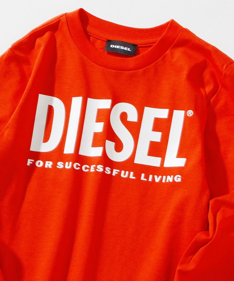 DIESEL(ディーゼル)Baby ブランドロゴ長袖Tシャツカットソー | SHIFFON