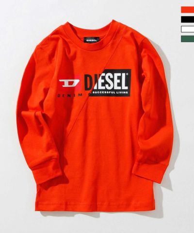 DIESEL(ディーゼル)Kids & Junior ブランドロゴロングTシャツ