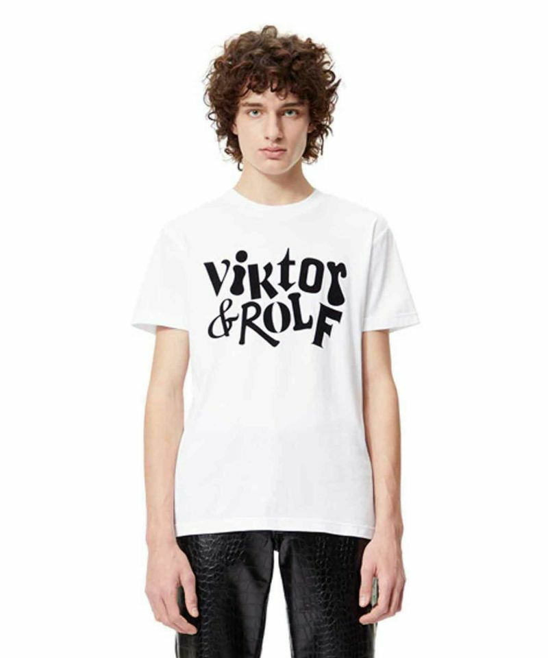 VIKTOR&ROLF(ヴィクター＆ロルフ)VIKTOR&ROLFプリントTシャツ/LOGO T