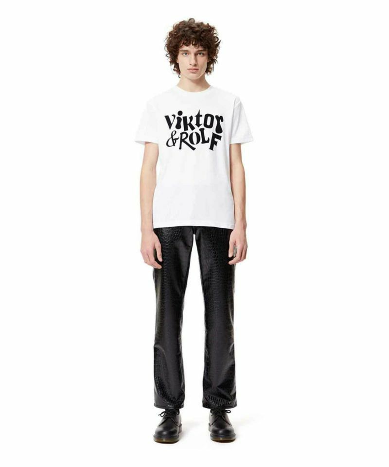 VIKTOR&ROLF(ヴィクター＆ロルフ)VIKTOR&ROLFプリントTシャツ/LOGO T