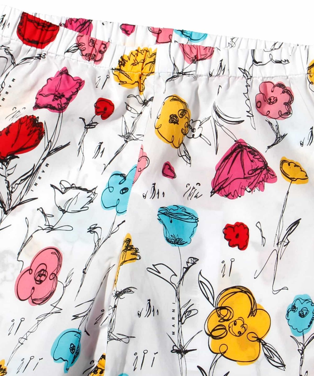 新品未使用　MARNI　FRANK NAVIN　シルク100％　花柄　パンツ 新品未使用 MARNI FRANK NAVIN シルク100％ 花柄 パンツ