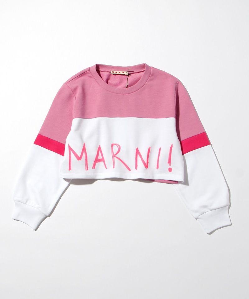 スウェット MARNI（マルニ）Kids ＆ Junior ブランドロゴ長袖