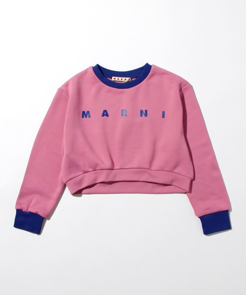 MARNI(マルニ)Kids & Junior ブランドロゴブリント長袖スウェット | SHIFFON公式通販サイト｜SHIFFON ONLINE  STORE