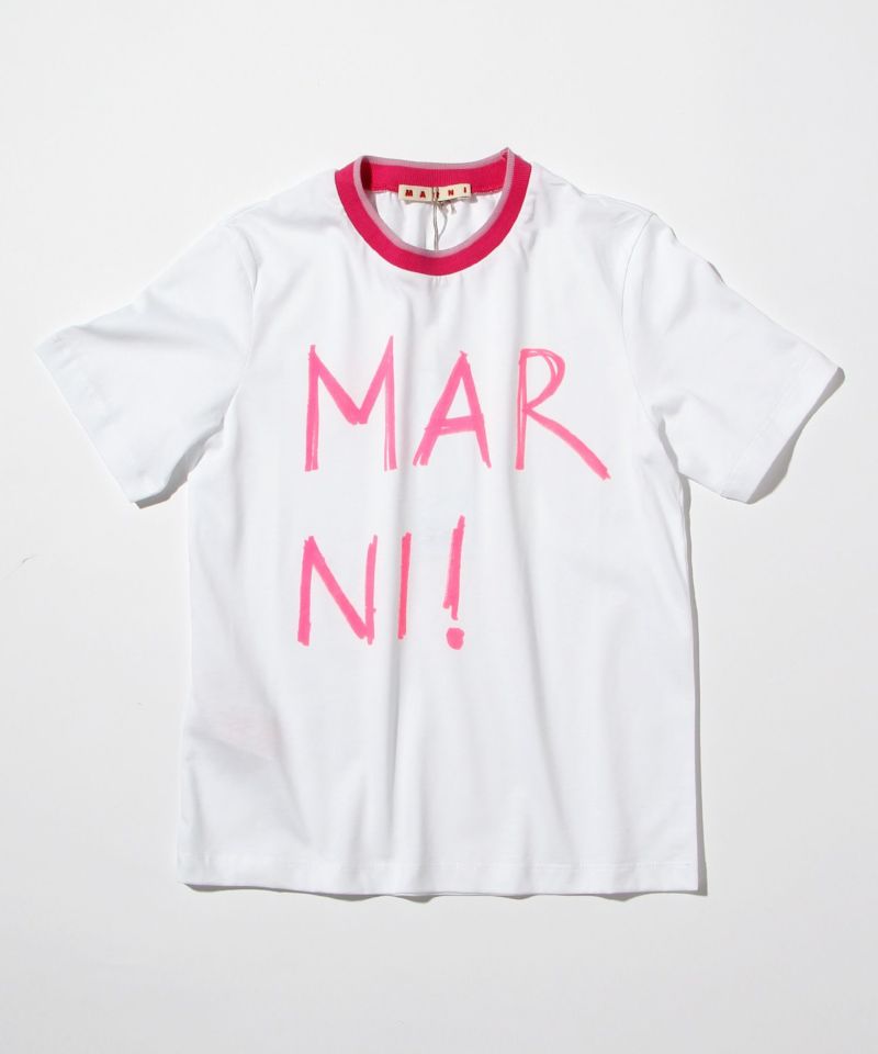 MARNI(マルニ)Kids & Junior ブランドロゴ半袖Tシャツカットソー | SHIFFON公式通販サイト｜SHIFFON ONLINE  STORE