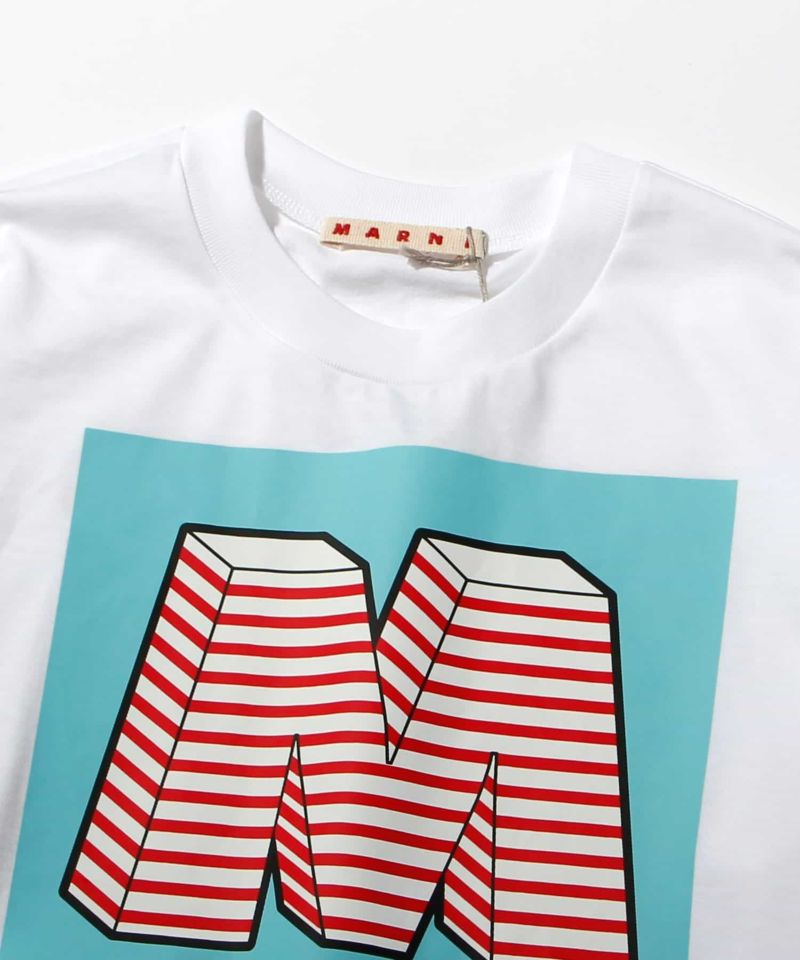 MARNI(マルニ)Kids & Junior ワンポイント半袖Tシャツカットソー