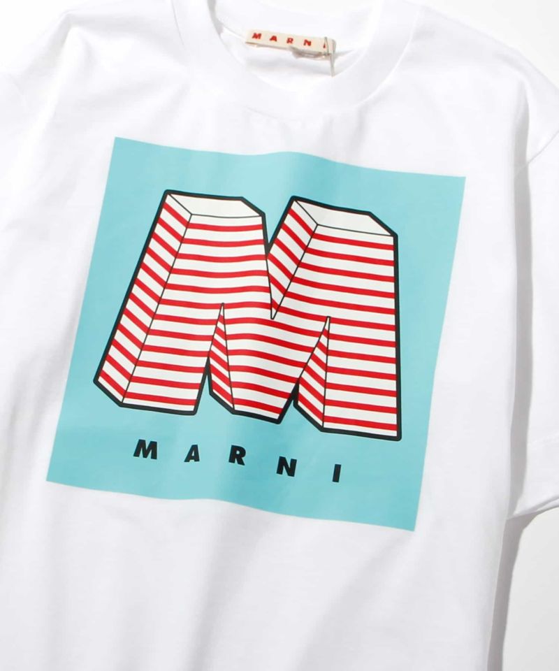 MARNI(マルニ)Kids & Junior ワンポイント半袖Tシャツカットソー