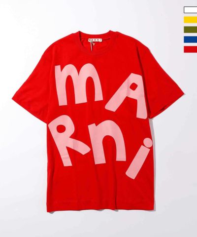 新品 MARNI マルニ 定価2万円 キッズ Tシャツ ロゴ マルチカラー