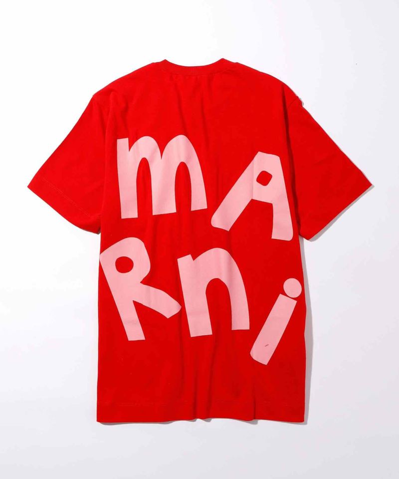 MARNI(マルニ)Kids & Junior ブランドロゴプリント半袖Tシャツ ...