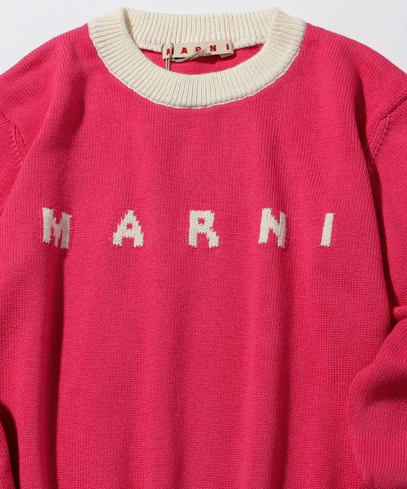 マルニ イタリア製ウール100％ ニット スカート 6 ベージュ系 MARNI キッズ   【231003】
