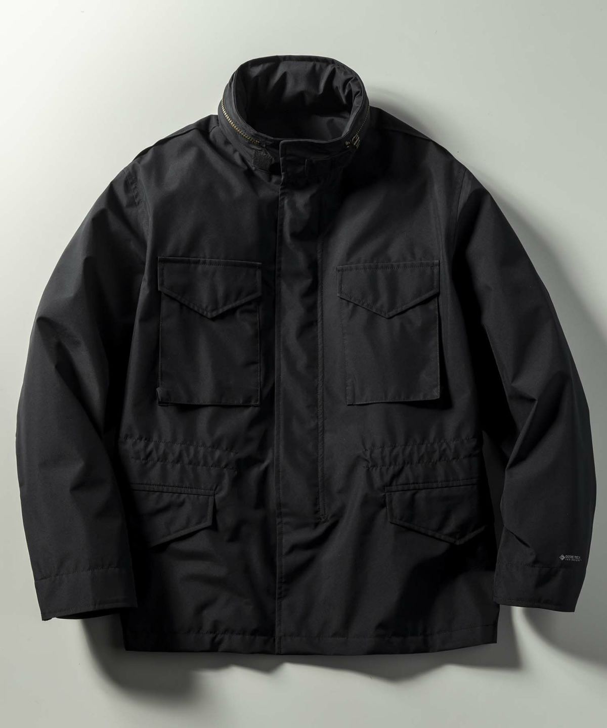 ジャケット ミリタリージャケット +phenix/高田朋佳+phenix/M-65 Field Jacket GTX/ゴアテックスジャケット... 48 ネイビー